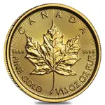 2019 1/10 oz Canadian Gold Maple Leaf $5 Coin .9999 Fine BU (Sealed)