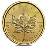 2019 1/2 oz Canadian Gold Maple Leaf $20 Coin .9999 Fine BU (Sealed)