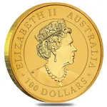 2019 1 oz Australian Gold Kangaroo Perth Mint Coin .9999 Fine BU In Cap