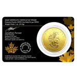 1 oz Canadian Gold Moose - Call of the Wild $200 .99999 Fine Gold (In Assay)