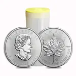 2019 1 oz Canadian Silver Maple Leaf .9999 Fine $5 Coin BU