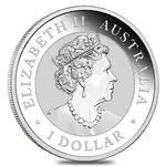 2019 1 oz Silver Australian Kookaburra Perth Mint .999 Fine BU In Cap