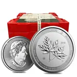 2019 10 oz Canadian Magnificent Silver Maple Leaf .9999 Fine $50 Coin BU (In Cap)