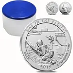 2019 5 oz Silver America the Beautiful ATB Guam War in the Pacific National Historical Park Coin