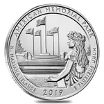 2019 5 oz Silver America the Beautiful ATB Northern Mariana Islands American Memorial Park Coin