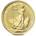 2019 Great Britain 1 oz Gold Britannia Coin .9999 Fine BU