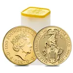 2019 Great Britain 1 oz Gold Queen's Beasts (Yale) Coin .9999 Fine BU