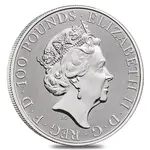 2019 Great Britain 1 oz Platinum Queen's Beasts (Unicorn of Scotland) Coin .9995 Fine BU