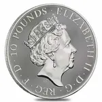 2019 Great Britain 10 oz Silver Valiant Coin In Cap .9999 Fine BU