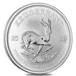 2019 South Africa 1 oz Silver Krugerrand BU