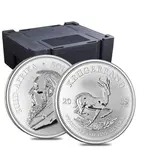 2019 South Africa 1 oz Silver Krugerrand BU