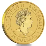 2020 1/10 oz Australian Gold Kangaroo Perth Mint Coin .9999 Fine BU In Cap