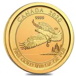 Default 2020 1/10 oz Canadian Bald Eagle Gold Coin .9999 Fine BU (Sealed)