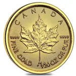 2020 1/20 oz Canadian Gold Maple Leaf $1 Coin .9999 Fine BU (Sealed)