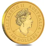 2020 1 oz Australian Gold Kangaroo Perth Mint Coin .9999 Fine BU In Cap
