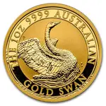 2020 1 oz Gold Australian Swan Perth Mint .9999 Fine BU In Cap