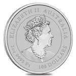 2020 1 oz Platinum Lunar Year of The Mouse / Rat BU Australia Perth Mint In Cap