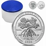 2020 5 oz Silver America the Beautiful ATB Salt River Bay U.S Virgin Islands Coin