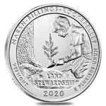 2020 5 oz Silver America the Beautiful ATB Vermont Marsh-Billings-Rockefeller National Historical Park Coin