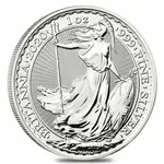 British 2020 Great Britain 1 oz Silver Britannia Coin .999 Fine BU