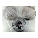 2020 Great Britain 10 oz Silver Valiant Coin In Cap .9999 Fine BU