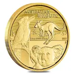 Default 2021 1/4 oz Australian Wildlife Gold Coin BU Perth Mint