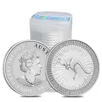 2021 1 oz Australian Silver Kangaroo Perth Mint Coin .9999 Fine BU