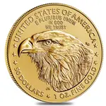 2021 1 oz Gold American Eagle Type 2 PCGS MS 70 FDOI
