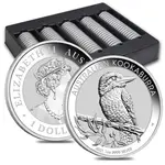 2021 1 oz Silver Australian Kookaburra Perth Mint .9999 Fine BU In Cap