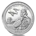 2021 5 oz Silver America the Beautiful ATB Alabama Tuskegee Airmen National Historic Site Coin