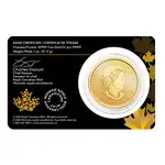 2021 Canada 1 oz Gold Panning for Gold Coin - Klondike Gold Rush .99999 Fine BU (In Assay)
