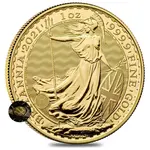 British 2021 Great Britain 1 oz Gold Britannia Coin .9999 Fine BU