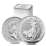 2021 Great Britain 1 oz Silver Britannia Coin .999 Fine BU