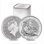 2021 Great Britain 1 oz Silver Valiant Coin .9999 Fine BU