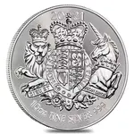 British 2021 Great Britain 10 oz Silver Royal Arms Coin .999 Fine BU