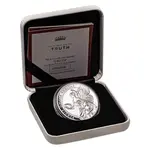 2021 St. Helena 1 oz Proof Silver Queen's Virtues Truth Coin