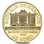 2022 1/4 oz Austrian Gold Philharmonic Coin BU