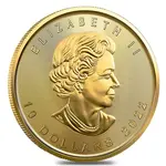2022 1/4 oz Canadian Gold Maple Leaf $10 Coin .9999 Fine BU (Sealed)