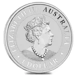 2022 1 oz Australian Silver Kangaroo Perth Mint Coin .9999 Fine BU
