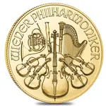 Austrian 2022 1 oz Austrian Gold Philharmonic Coin BU