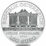 2022 1 oz Austrian Silver Philharmonic Coin BU