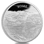 2022 Great Britain 1 oz City Views Rome Proof Silver Coin .999 Fine (w/Box & COA)
