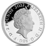2022 Great Britain 1 oz City Views Rome Proof Silver Coin .999 Fine (w/Box & COA)