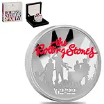 2022 Great Britain 1 oz The Rolling Stones Proof Silver Coin .999 Fine (w/Box & COA)