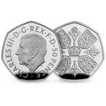 2022 Great Britain 16 gram Queen Elizabeth II Piedfort Proof Silver Coin .925 Fine (w/Box & COA)