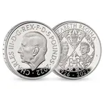 2022 Great Britain 56.56 gram Queen Elizabeth II Piedfort Proof Silver Coin .925 Fine (w/Box & COA)