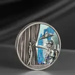 2022 Palau 2 oz Silver Daydreamer - Future Antiqued Coin .999 Fine (w/Box & COA)