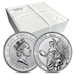 2022 St. Helena 1 oz Silver The Queen's Virtues - Truth Coin .999 Fine BU