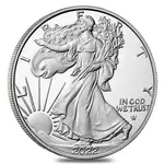 2022-W 1 oz Proof Silver American Eagle (w/Box & COA)