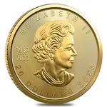 2023 1/2 oz Canadian Gold Maple Leaf $20 Coin .9999 Fine BU (Sealed)